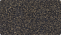 L'échantillon en couleur Jaune moucheté de WARCO pour les surfaces bicolores en granulat de caoutchouc SBR noir avec un mélange de 20% d'EPDM jaune.