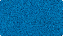 L'échantillon en couleur Bleu ciel de WARCO (RAL 5015) pour les surfaces monochromes en EPDM vierge.