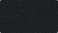 L'échantillon en couleur Noir de WARCO (RAL 9004) pour les surfaces monochromes en EPDM vierge.