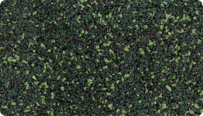 L'échantillon en couleur Pelouse anglaise de WARCO pour les surfaces d'aspect naturel, fabriqué à partir de granulat de caoutchouc EPDM entièrement coloré