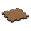 Hunde-Sportboden HD von WARCO im Farbdesign Rattan Lounge mit den Abmessungen 500 x 500 x 40 mm. Produktfoto von Artikel 4028 in der Aufsicht von schräg vorne.