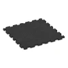 Hunde-Bodenplatte von WARCO im Farbdesign Anthrazit mit den Abmessungen 100 x 100 x 3 cm | 1,00 m². Produktfoto von Artikel 3354 in der Aufsicht von schräg vorne.