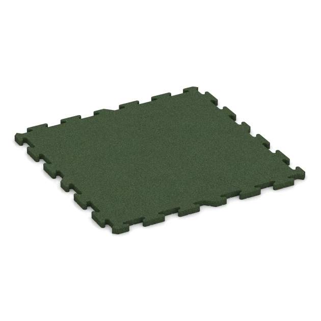 Speelplaats vloeren von WARCO im Farbdesign Grasgroen mit den Abmessungen 100 x 100 x 3 cm | 1,00 m². Produktfoto von Artikel 3326 in der Aufsicht von schräg vorne.