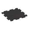 Indoor-Klickfliese von WARCO im Farbdesign Anthrazit mit den Abmessungen 500 x 500 x 18 mm. Produktfoto von Artikel 6102 in der Aufsicht von schräg vorne.