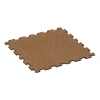 Indoor-Klickfliese von WARCO im Farbdesign Terra Cotta mit den Abmessungen 100 x 100 x 1,8 cm | 1,00 m². Produktfoto von Artikel 5949 in der Aufsicht von schräg vorne.