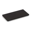 Luxe stalmat von WARCO im Farbdesign Antraciet mit den Abmessungen 100 × 50 × 5,5 cm. Produktfoto von Artikel 3643 in der Aufsicht von schräg vorne.