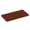 Staltegel Luxe von WARCO im Farbdesign Baksteenrood mit den Abmessungen 100 x 50 x 5 cm. Produktfoto von Artikel 6649 in der Aufsicht von schräg vorne.