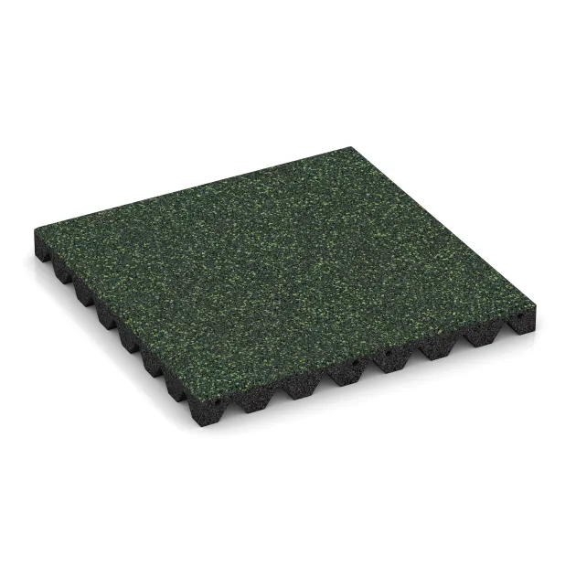 Valtegel von WARCO im Farbdesign Engels Gras mit den Abmessungen 500 x 500 x 45 mm. Produktfoto von Artikel 0643 in der Aufsicht von schräg vorne.