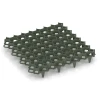 Kunststof grindplaat von WARCO im Farbdesign Matgroen mit den Abmessungen 47,6 x 47,6 x 4 cm | 0,23 m². Produktfoto von Artikel 3634 in der Aufsicht von schräg vorne.