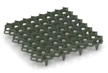 Kunststof grindplaat