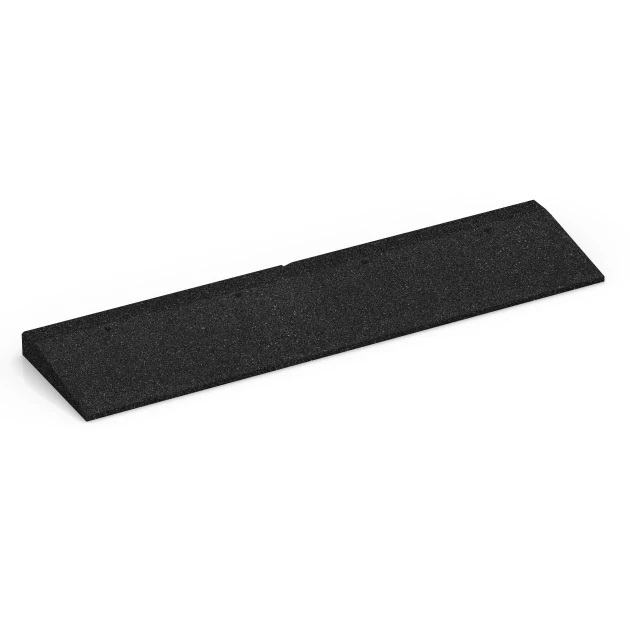 Drempelhulp von WARCO im Farbdesign Antraciet mit den Abmessungen 100 × 25 cm | 1 < 5 cm. Produktfoto von Artikel 6598 in der Aufsicht von schräg vorne.