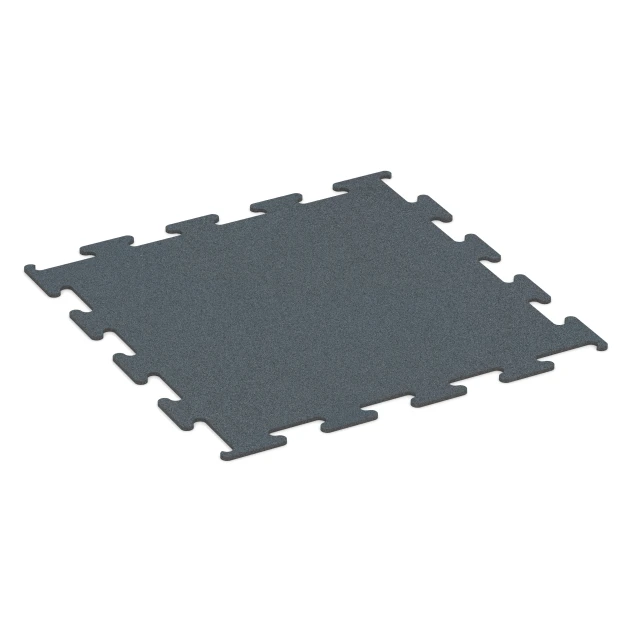 Fitness Performance Elite Trainingsvloer von WARCO im Farbdesign Varengroen mit den Abmessungen 100 x 100 x 1 cm | 1,00 m². Produktfoto von Artikel 6157 in der Aufsicht von schräg vorne.