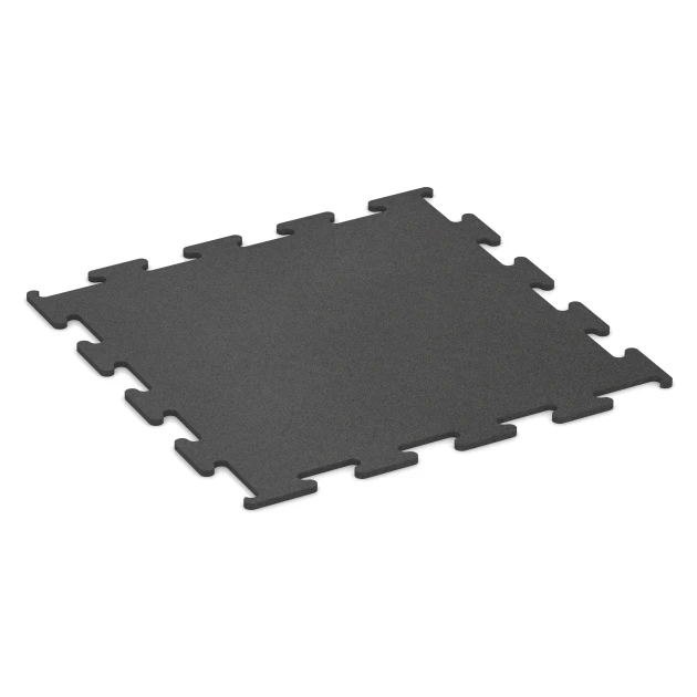 Fitness Performance Elite sportvloer von WARCO im Farbdesign Antraciet mit den Abmessungen 100 x 100 x 1,5 cm | 1,00 m². Produktfoto von Artikel 3747 in der Aufsicht von schräg vorne.