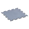Fitness Performance Elite Trainingsvloer von WARCO im Farbdesign Nevelgrijs mit den Abmessungen 100 x 100 x 1,5 cm | 1,00 m². Produktfoto von Artikel 6148 in der Aufsicht von schräg vorne.