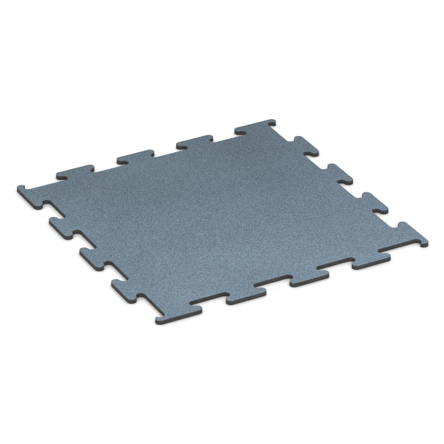 Fitness Performance Elite sportvloer von WARCO im Farbdesign Oudzilver mit den Abmessungen 100 x 100 x 1,5 cm | 1,00 m². Produktfoto von Artikel 6160 in der Aufsicht von schräg vorne.