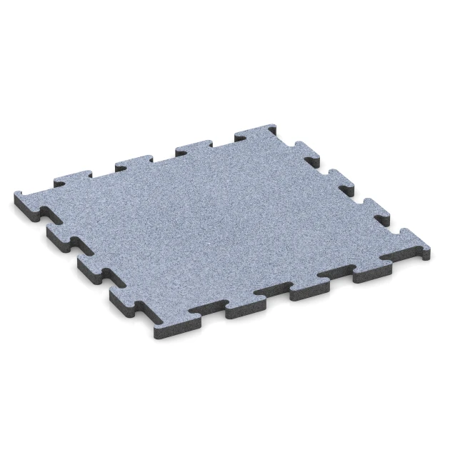 Fitness Performance Elite revêtement sportif de WARCO en couleur Gris brume au format 50 x 50 x 2 cm | 0,25 m². La photo de l’article 6156 dans la vue complète de face.