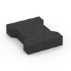 Pflasterstein von WARCO im Farbdesign Anthrazit mit den Abmessungen 20 x 16,5 x 4,5 cm | 0,0278 m². Produktfoto von Artikel 7068 in der Aufsicht von schräg vorne.