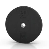 Bumper Plate Slim von WARCO im Farbdesign Antraciet mit den Abmessungen 15 kg | ø 45,4 x 5,85 cm. Produktfoto von Artikel 6088 in der Aufsicht von schräg vorne.
