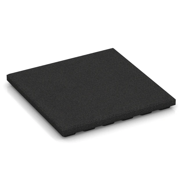Ligmat voor honden von WARCO im Farbdesign Antraciet mit den Abmessungen 50 x 50 x 4 cm | 0,25 m². Produktfoto von Artikel 6186 in der Aufsicht von schräg vorne.