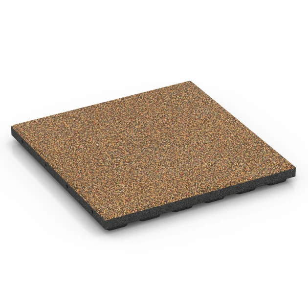 Dalle de terrasse Classic de WARCO en couleur Terracotta au format 50 x 50 x 4 cm | 0,25 m². La photo de l’article 6366 dans la vue complète de face.