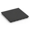 Fallschutzplatten von WARCO im Farbdesign Anthrazit mit den Abmessungen 50 x 50 x 4,8 cm. Produktfoto von Artikel 6291 in der Aufsicht von schräg vorne.
