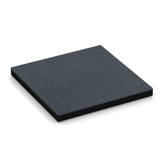 Fallschutzplatten von WARCO im Farbdesign Schiefergrau mit den Abmessungen 50 x 50 x 4,5 cm. Produktfoto von Artikel 6224 in der Aufsicht von schräg vorne.