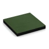Valdempende tegel – 180 cm von WARCO im Farbdesign Grasgroen mit den Abmessungen 50 x 50 x 6 cm | 0,25 m². Produktfoto von Artikel 6267 in der Aufsicht von schräg vorne.