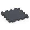 Fitnesstegel von WARCO im Farbdesign Leisteengrijs mit den Abmessungen 50 x 50 x 4 cm | 0,25 m². Produktfoto von Artikel 6996 in der Aufsicht von schräg vorne.