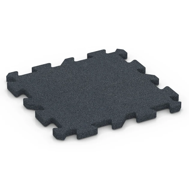 Dalles de terrain multisport de WARCO en couleur Gris ardoise au format 50 x 50 x 3 cm | 0,25 m². La photo de l’article 6993 dans la vue complète de face.