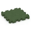 Valdempende puzzeltegel – 190 cm von WARCO im Farbdesign Grasgroen mit den Abmessungen 50 x 50 x 5 cm | 0,25 m². Produktfoto von Artikel 6403 in der Aufsicht von schräg vorne.