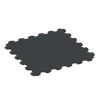 Rubber mat voor honden von WARCO im Farbdesign Antraciet mit den Abmessungen 102,5 x 102,5 x 1,5 cm | 1,05 m². Produktfoto von Artikel 7086 in der Aufsicht von schräg vorne.