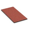 Stalmat von WARCO im Farbdesign Baksteenrood mit den Abmessungen 100 x 50 x 3 cm | 0,50 m². Produktfoto von Artikel 6382 in der Aufsicht von schräg vorne.