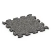 Dalle aire de jeux de WARCO en couleur Granit gris foncé au format 46 x 46 x 1,8 cm. La photo de l’article 6751 dans la vue complète de face.
