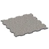 Fitness Active Floor System von WARCO im Farbdesign Grauer Granit mit den Abmessungen 97,1 x 97,1 x 1,8 cm | 0,94 m². Produktfoto von Artikel 6833 in der Aufsicht von schräg vorne.