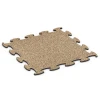 Messeboden Klickfliese von WARCO im Farbdesign Rattan Lounge mit den Abmessungen 98 x 98 × 1,8 cm. Produktfoto von Artikel 6930 in der Aufsicht von schräg vorne.
