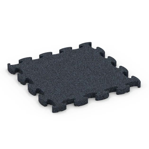Fitness Premium sportvloer von WARCO im Farbdesign Antraciet mit den Abmessungen 28,9 x 28,9 x 1,8 cm | 0,084 m². Produktfoto von Artikel 6958 in der Aufsicht von schräg vorne.