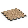 Steentapijt kliktegel von WARCO im Farbdesign Terracotta mit den Abmessungen 30 x 30 x 1,8 cm. Produktfoto von Artikel 6817 in der Aufsicht von schräg vorne.
