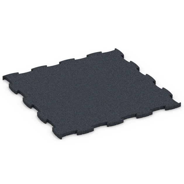 Fitness Premium sol sportif de WARCO en couleur Anthracite au format 99 x 99 x 2,8 cm. La photo de l’article 6963 dans la vue complète de face.
