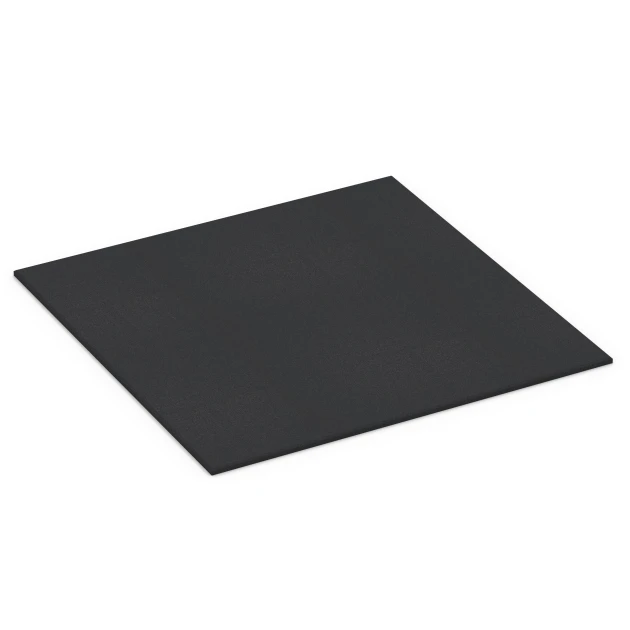 Fitness Performance Basic sportvloer von WARCO im Farbdesign Antraciet mit den Abmessungen 100 x 100 x 1,5 cm | 1,00 m². Produktfoto von Artikel 7073 in der Aufsicht von schräg vorne.