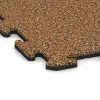 Detailaufnahme der Randausprägung von WARCO-Produkt 5949, Indoor-Klickfliese, Format 100 x 100 x 1,8 cm | 1,00 m², Farbe Terra Cotta.
