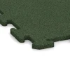 Detailaufnahme der Randausprägung von WARCO-Produkt 4245, Sportvloerplaat 1,8 cm, Format 100 x 100 x 1,8 cm | 1,00 m², Farbe Grasgroen.