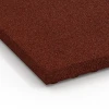 Detailaufnahme der Randausprägung von WARCO-Produkt 6649, Staltegel Luxe, Format 100 x 50 x 5 cm, Farbe Baksteenrood.