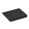 Detailaufnahme der Randausprägung von WARCO-Produkt 0491, Eck-Platte (zwei Seiten abgeschrägt), Format 500 x 500 x 65 mm, Farbe Anthrazit.