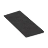 Detailaufnahme der Randausprägung von WARCO-Produkt 2308, Übergangsrampe 75 cm, Format 75 x 30 cm | 8 < 25 mm, Farbe Anthrazit.