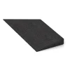 Detailaufnahme der Randausprägung von WARCO-Produkt 2548, Übergangsrampe 75 cm, Format 75 x 30 cm | 8 < 65 mm, Farbe Anthrazit.