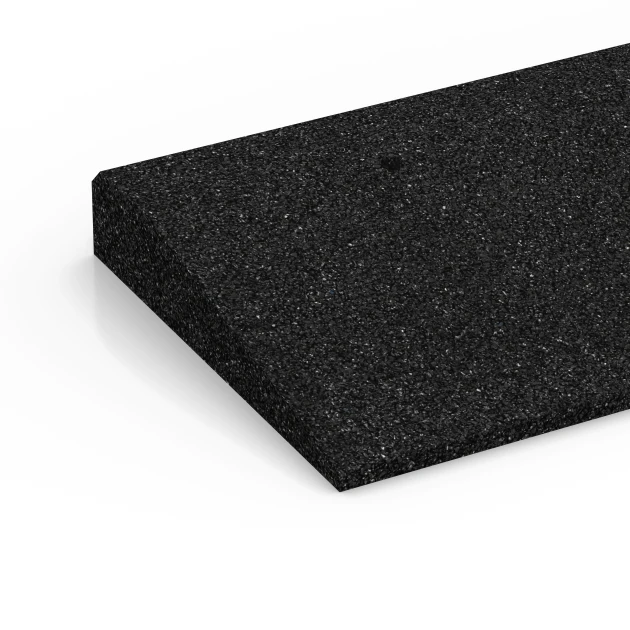 Detailaufnahme der Randausprägung von WARCO-Produkt 6598, Drempelhulp, Format 100 × 25 cm | 1 < 5 cm, Farbe Antraciet.