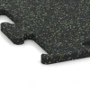 Detailaufnahme der Randausprägung von WARCO-Produkt 6979, Fitness Performance Elite Trainingsvloer, Format 100 x 100 x 2 cm | 1,00 m², Farbe Licht Groen Gespikkeld.
