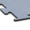 Detailaufnahme der Randausprägung von WARCO-Produkt 6154, Fitness Performance Elite Trainingsvloer, Format 50 x 50 x 1,5 cm | 0,25 m², Farbe Nevelgrijs.