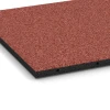 Detailaufnahme der Randausprägung von WARCO-Produkt 6183, Ligmat voor honden, Format 50 x 50 x 3 cm | 0,25 m², Farbe Tomaatrood.