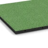 Detailaufnahme der Randausprägung von WARCO-Produkt 6129, Fallschutzplatte – 95 cm, Format 50 x 50 x 3 cm | 0,25 m², Farbe Lindgrün.